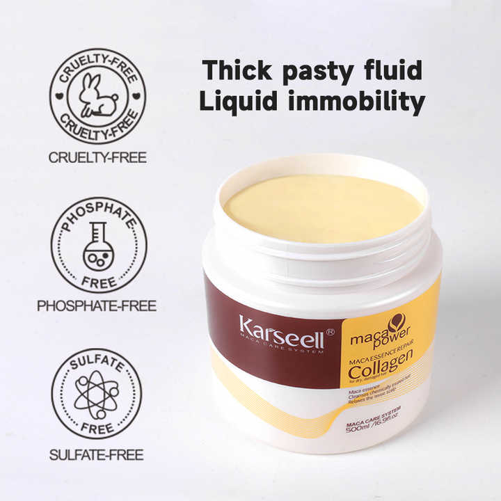 Karseell Hair Growth Shampoo Luxury Hair Care Set Products Organic Protein Sulfate Free Argan Oil Keratin Mask and Conditioner